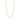 Collar corto, eslabones sólidos de forma ondulada, baño de oro 18k — PENELOPE
