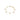 Pulsera de cadena, dijes de discos con brillantes, baño de oro 18k — CHAYENNE