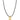 INTENT Collar recubierto de oro