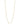 MAJA Collar multi gotas de cristal recubierto de oro