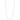 MAJA Collar multigotas de cristal añado en plata