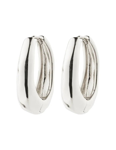 ASHER Aretes recubiertos de plata