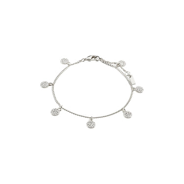 CHAYENNE Pulsera de cristal bañada en plata