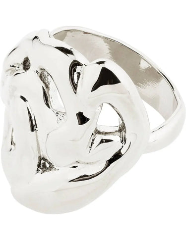 LUCA Anillo recubierto de plata