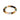 Pulsera cerrada, con cuentas de vidrio y piedras semi preciosas, baño de plata esterlina — UNFOLD